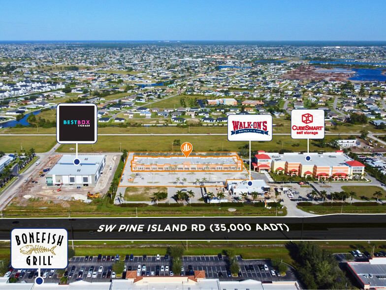 1141 Pine Island Rd SW, Cape Coral, FL for lease - Aerial - Image 1 of 26