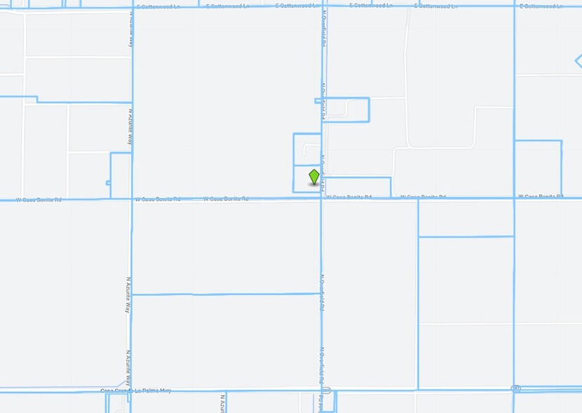 1411 N Overfield Rd, Casa Grande, AZ for sale - Plat Map - Image 1 of 1