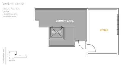 634 N Santa Cruz Ave, Los Gatos, CA for lease Floor Plan- Image 1 of 1
