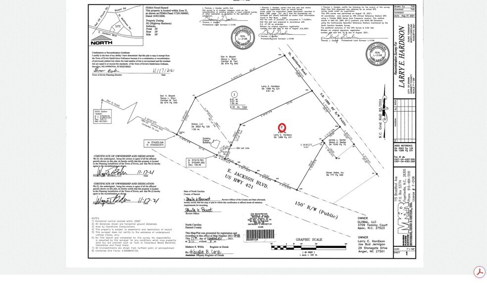 E Jackson Blvd, Erwin, NC à vendre - Photo du bâtiment - Image 2 de 2