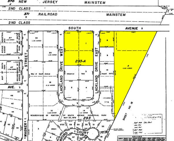 897 South Ave, Middlesex, NJ for lease - Plat Map - Image 2 of 6