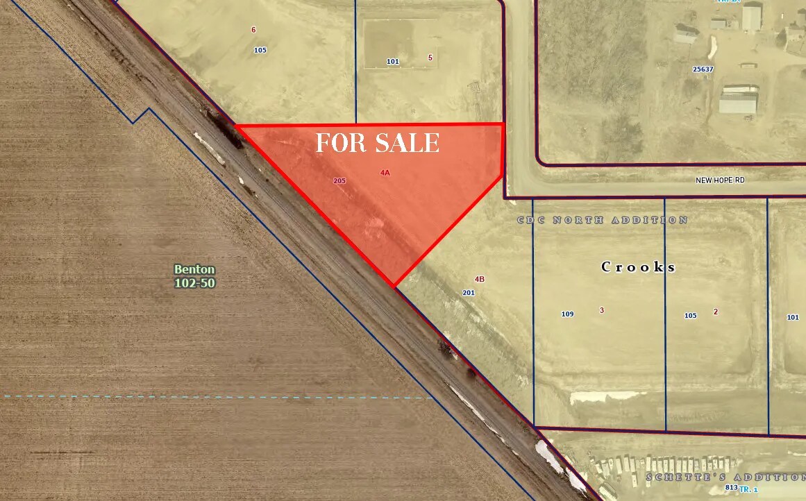 201 New Hope Rd, Crooks, SD for sale Aerial- Image 1 of 8