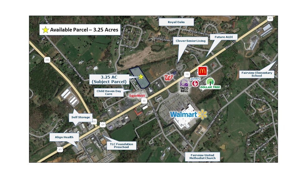 114 Dotson Memorial Rd, Maryville, TN à vendre - Aérien - Image 2 de 3