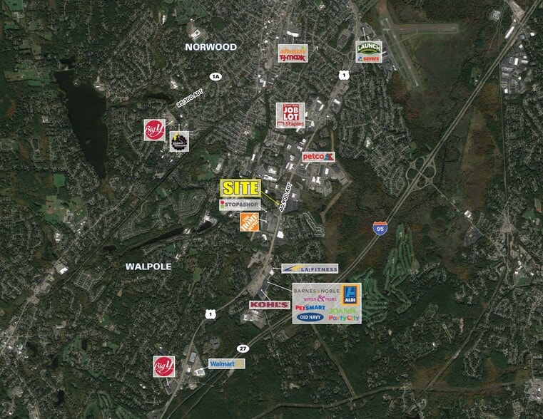 1396 Boston Providence Tpke, Norwood, MA for lease - Building Photo - Image 2 of 3