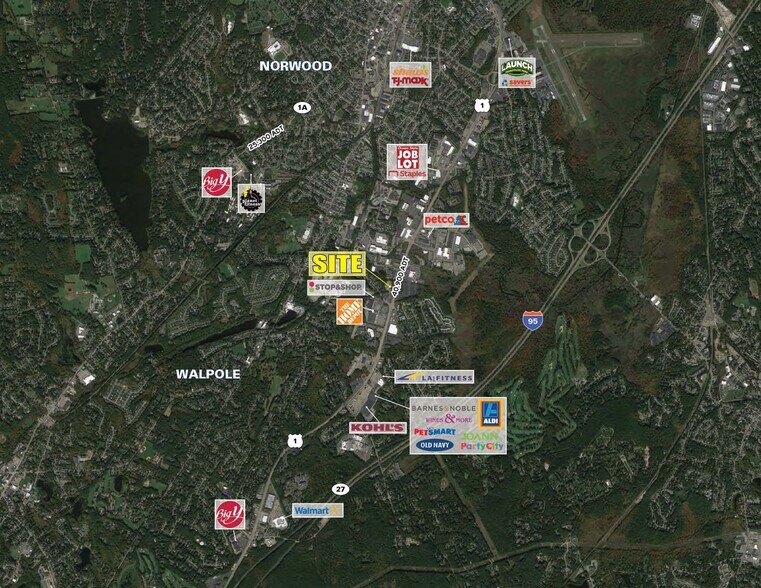 1396 Boston Providence Tpke, Norwood, MA à louer - Photo du bâtiment - Image 2 de 3