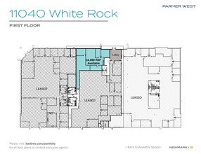 11000 White Rock Rd, Rancho Cordova, CA for lease Floor Plan- Image 1 of 1