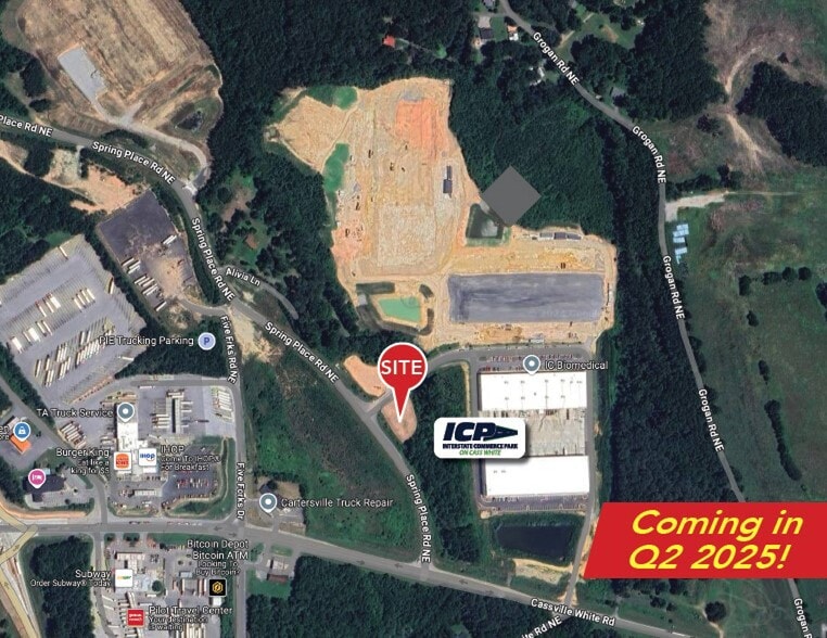 14 Spring Place NE rd, Cartersville, GA for lease - Building Photo - Image 1 of 3