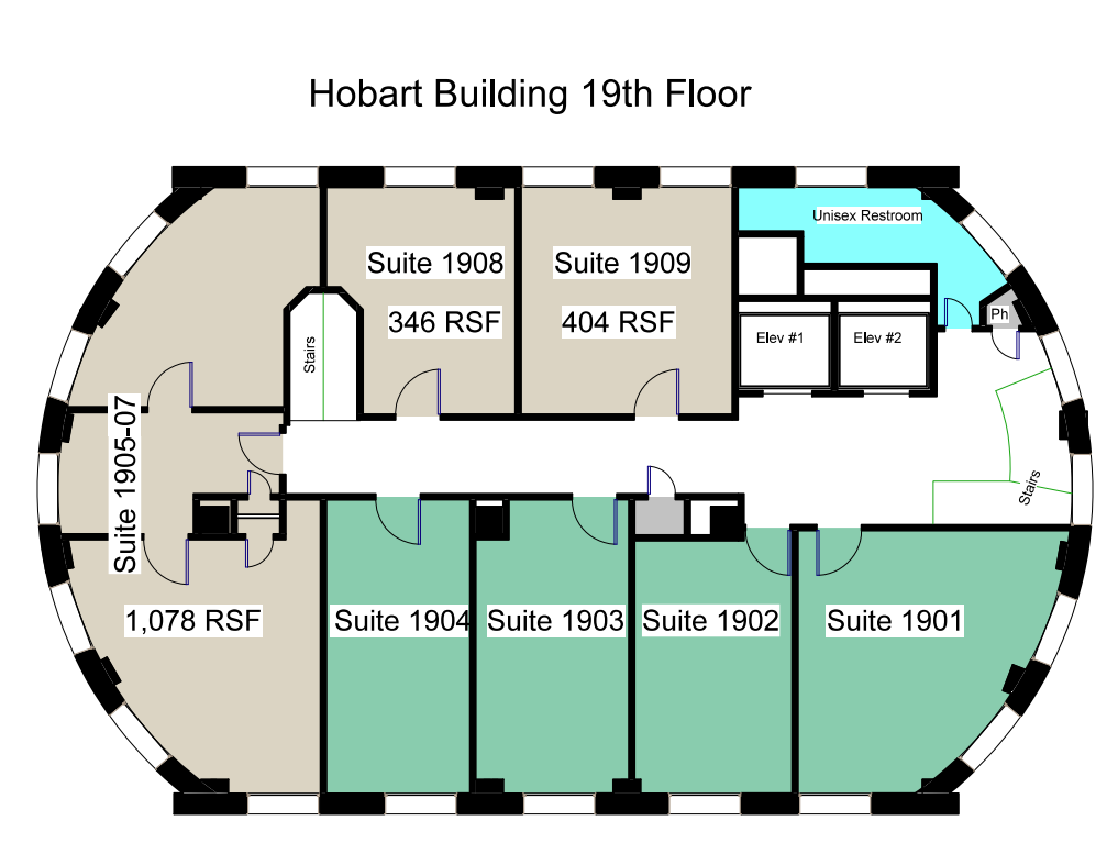 582-590 Market St, San Francisco, CA à louer Plan d’étage- Image 1 de 1