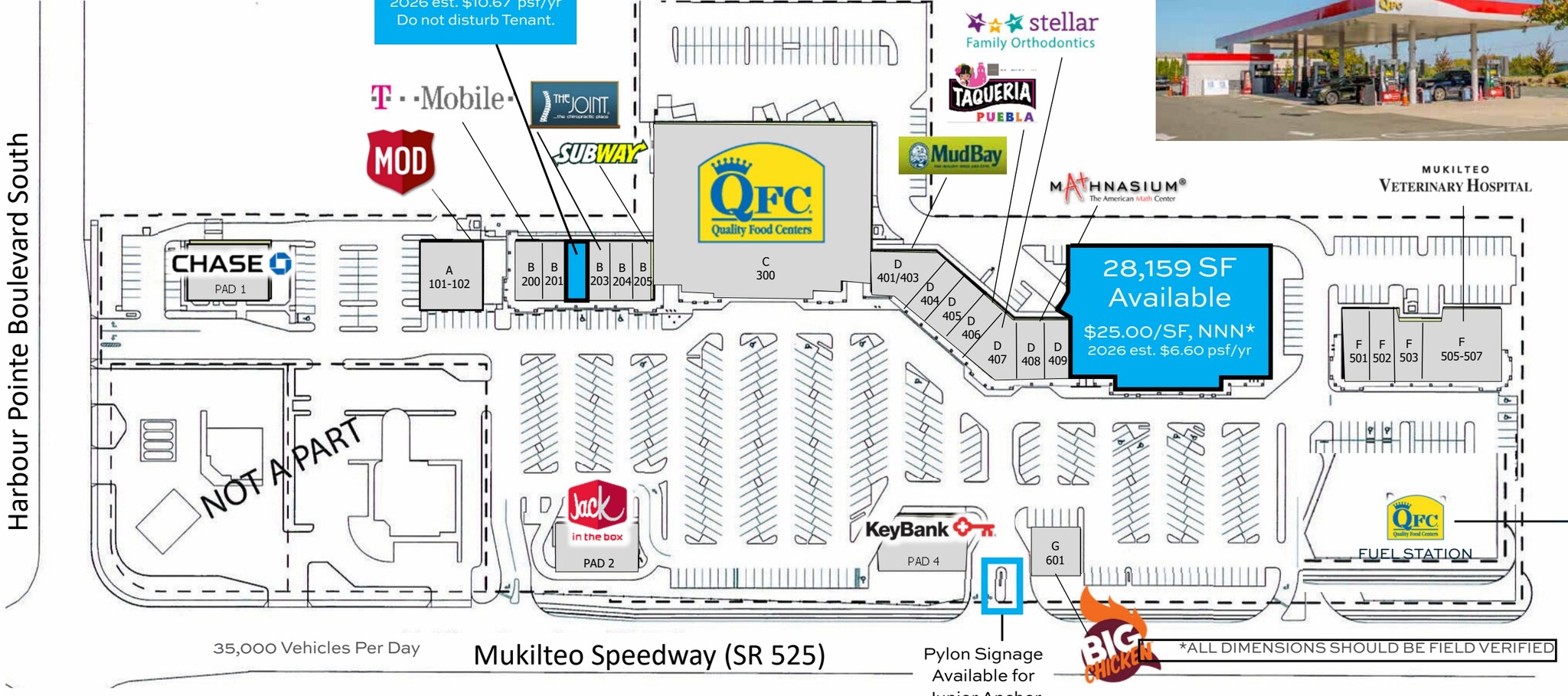 11700 Mukilteo Speedway, Mukilteo, WA for lease Site Plan- Image 1 of 2