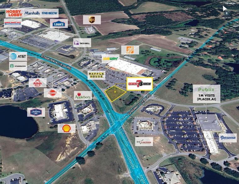 Veterans Pky, Moultrie, GA for sale - Building Photo - Image 2 of 6