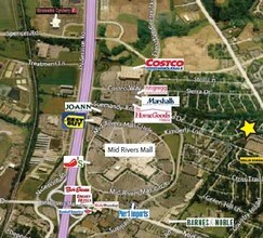 6626-6676 Mexico Rd, Saint Peters, MO - AERIAL  map view