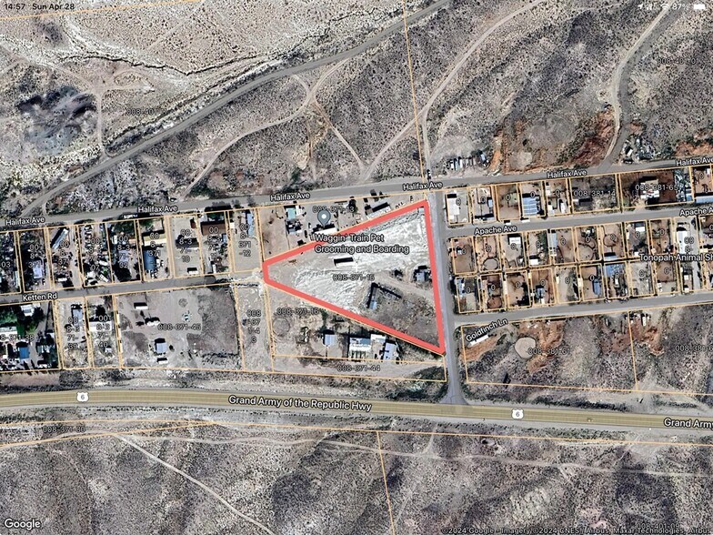 165 S Mann Rd, Tonopah, NV à vendre - Photo principale - Image 1 de 1