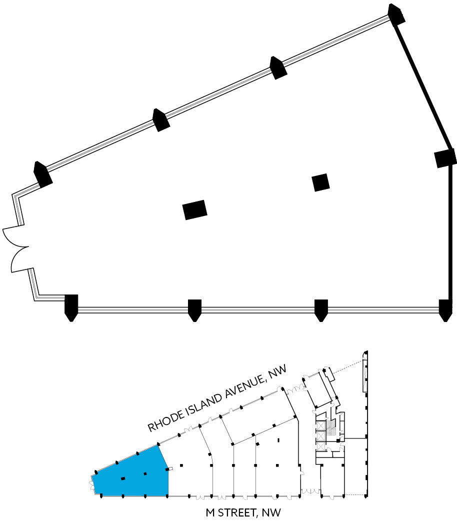 1730 Rhode Island Ave NW, Washington, DC for lease Floor Plan- Image 1 of 1