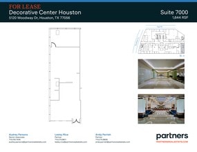 5120 Woodway Dr, Houston, TX à louer Plan de site- Image 1 de 1