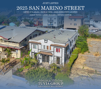 More details for 2625 San Marino St, Los Angeles, CA - Multifamily for Sale