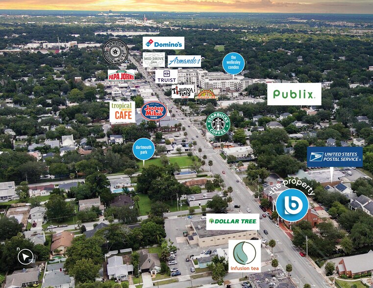 1601-1615 Edgewater Dr, Orlando, FL à louer - Photo du bâtiment - Image 3 de 4