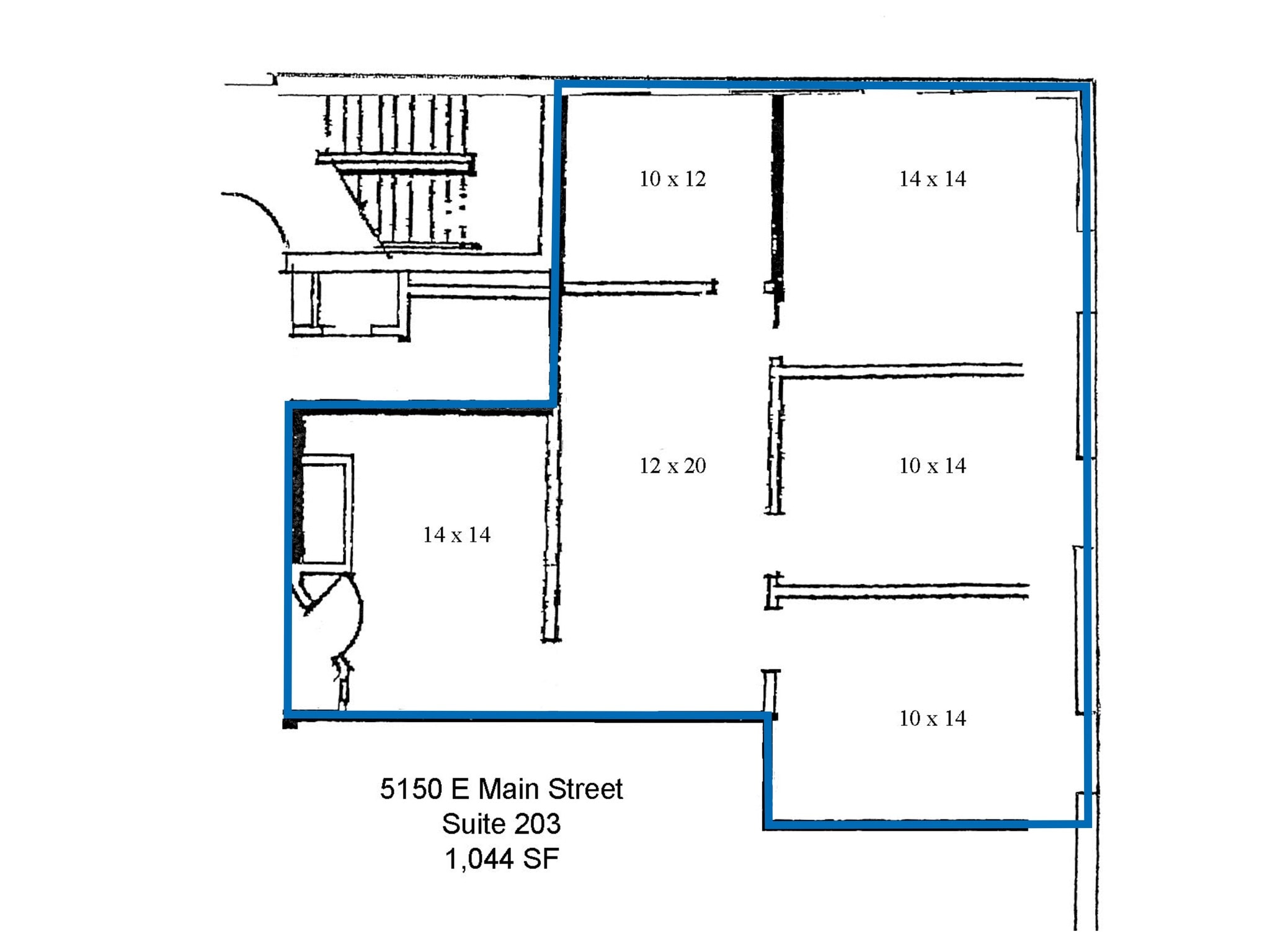 5150 E Main St, Whitehall, OH à louer Plan de site- Image 1 de 3