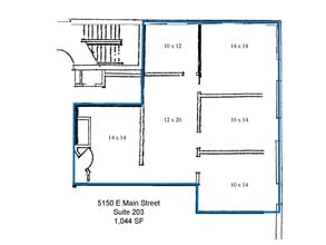 5150 E Main St, Whitehall, OH à louer Plan de site- Image 1 de 3
