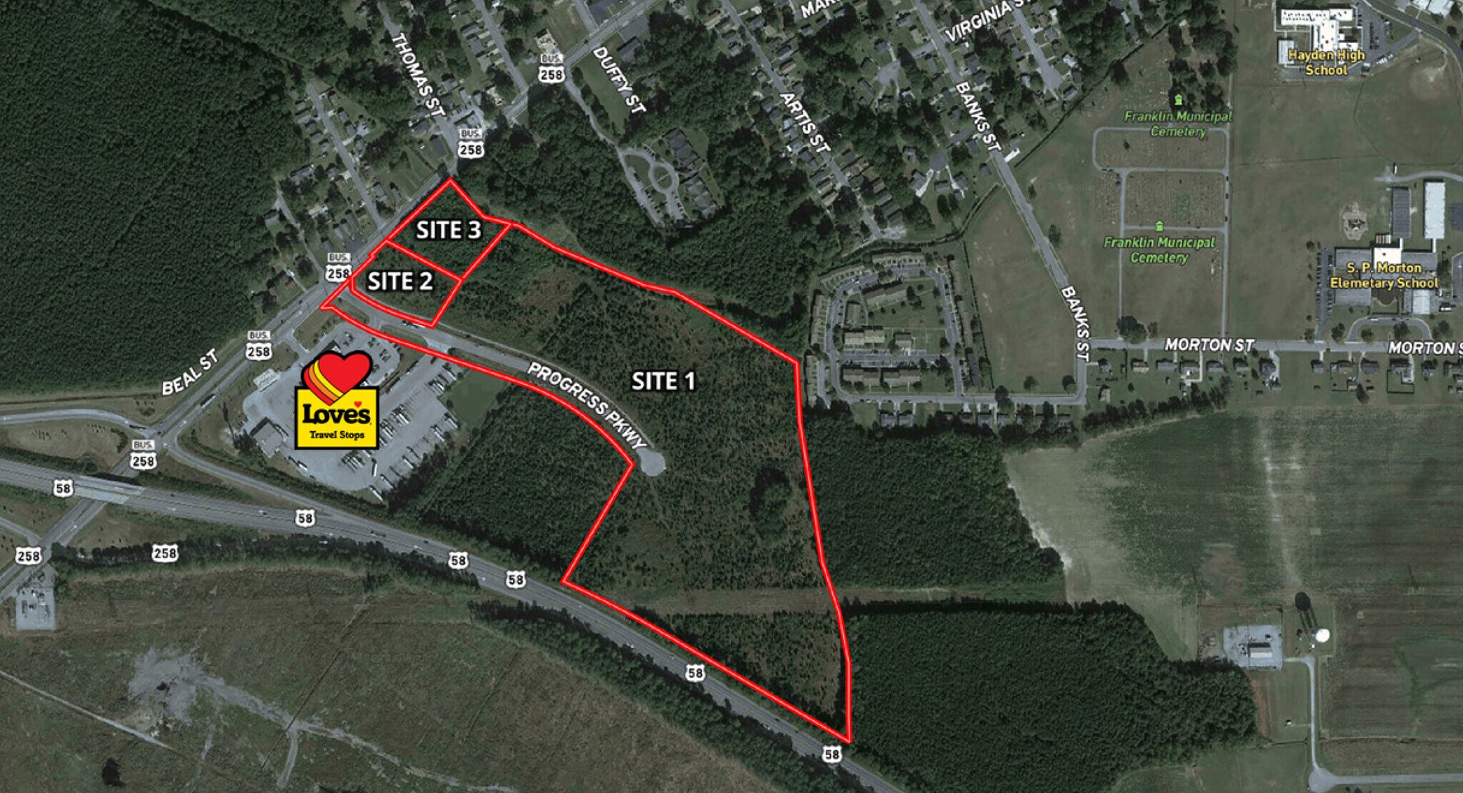 0 South Street, Franklin, VA à vendre Photo du bâtiment- Image 1 de 2