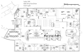 600 Terry Fox Dr, Ottawa, ON for lease Floor Plan- Image 1 of 1
