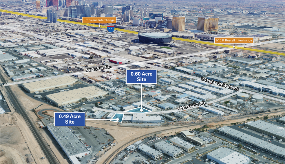 4211 Oquendo Road, Las Vegas, NV à vendre - Aérien - Image 1 de 2