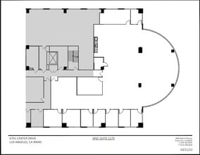 6100 Center Dr, Los Angeles, CA for lease Floor Plan- Image 1 of 2