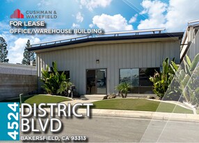 4516-4524 District Blvd, Bakersfield CA - Entrepôt