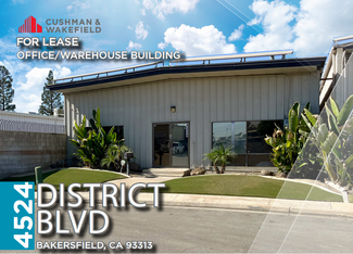 Plus de détails pour 4516-4524 District Blvd, Bakersfield, CA - Industriel à louer