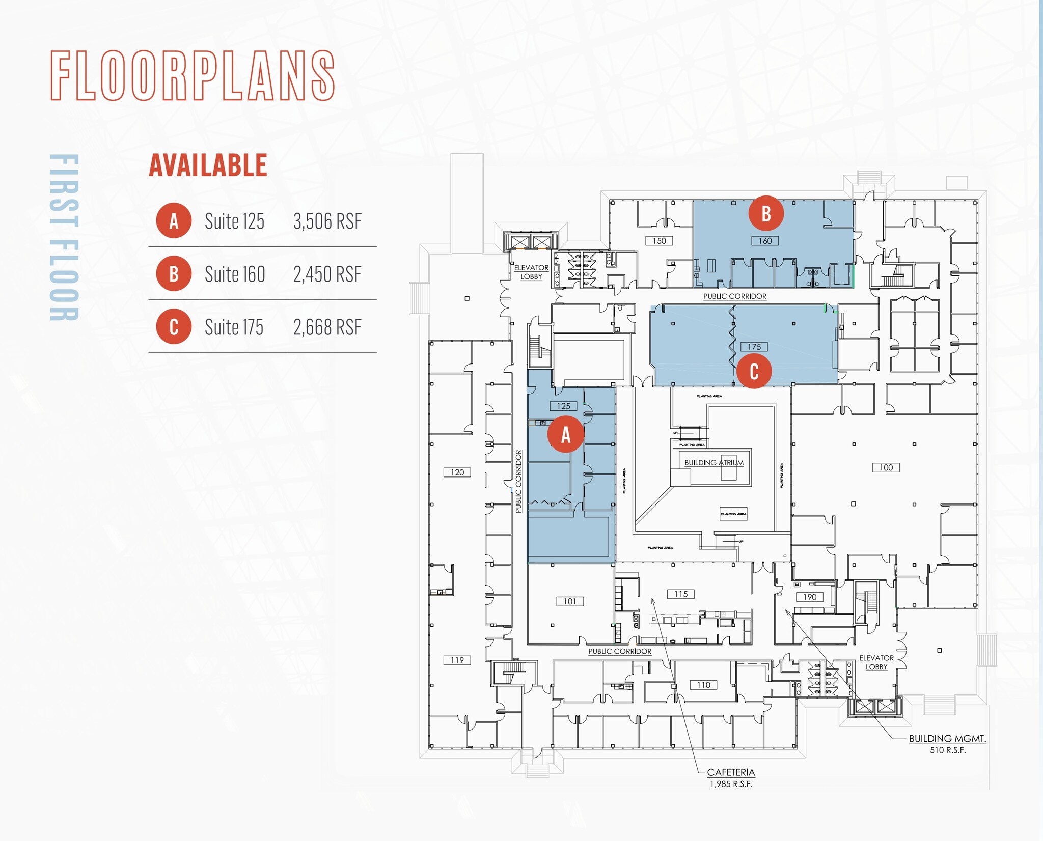 25200 Telegraph Rd, Southfield, MI à vendre Plan d’étage- Image 1 de 1