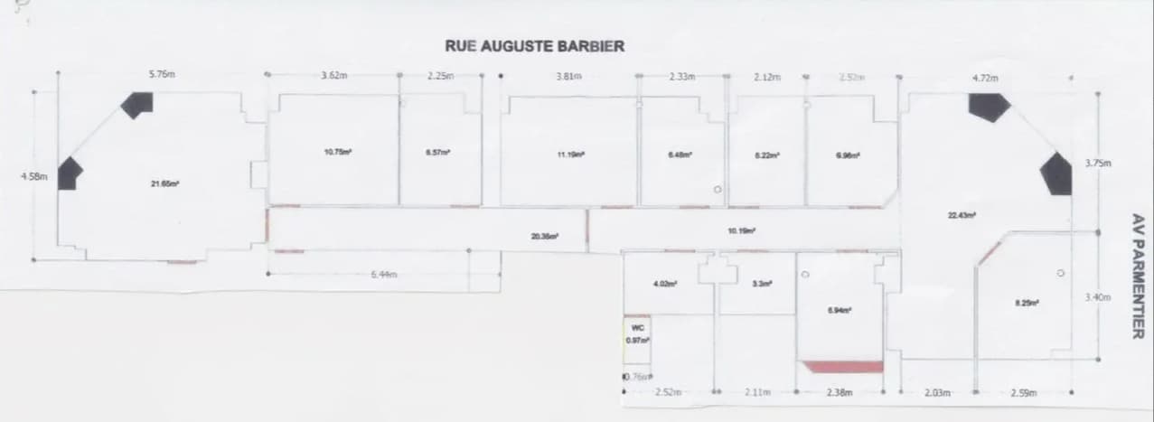 Retail in Paris for lease Interior Photo- Image 1 of 1