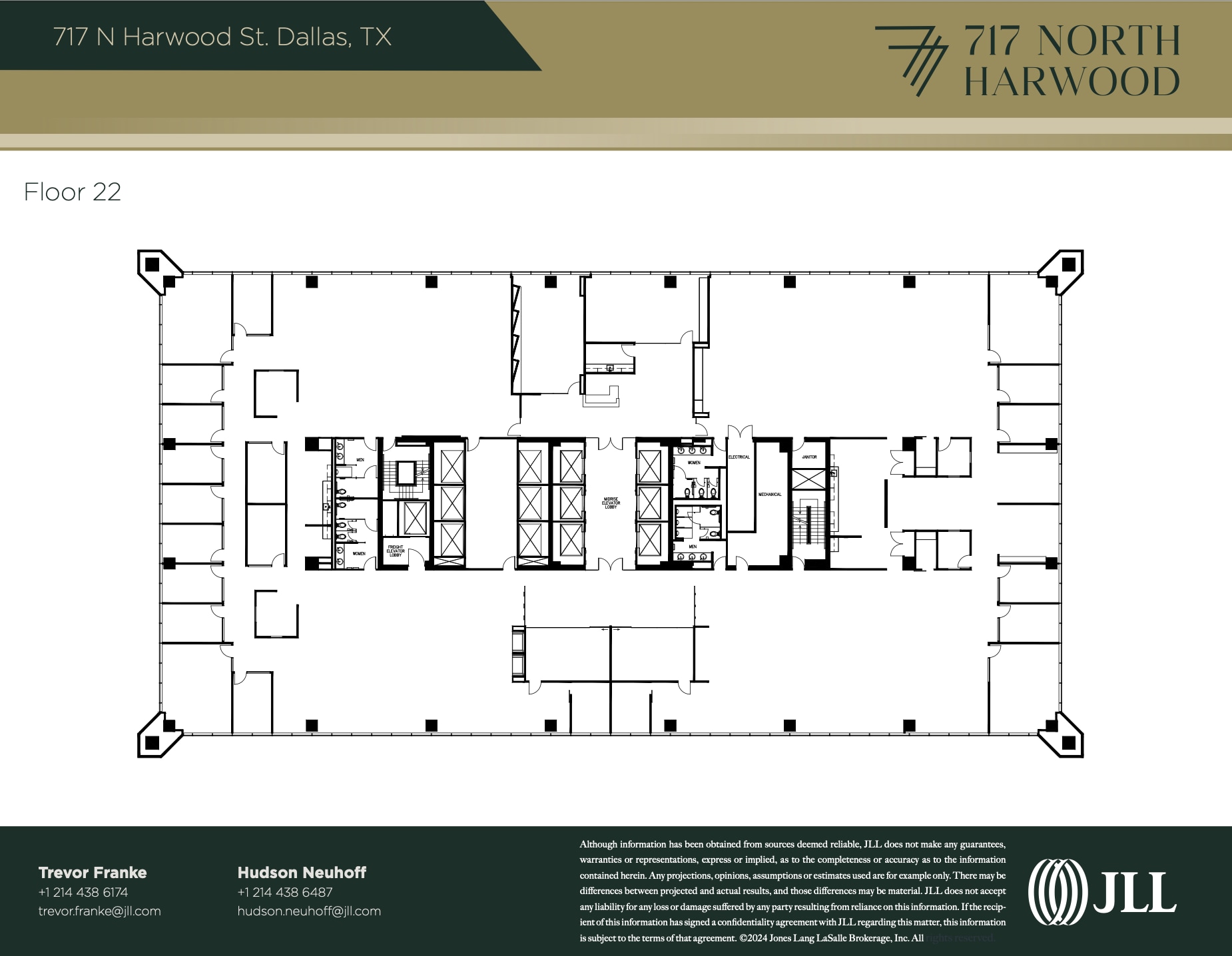 717 N Harwood St, Dallas, TX for lease Floor Plan- Image 1 of 1