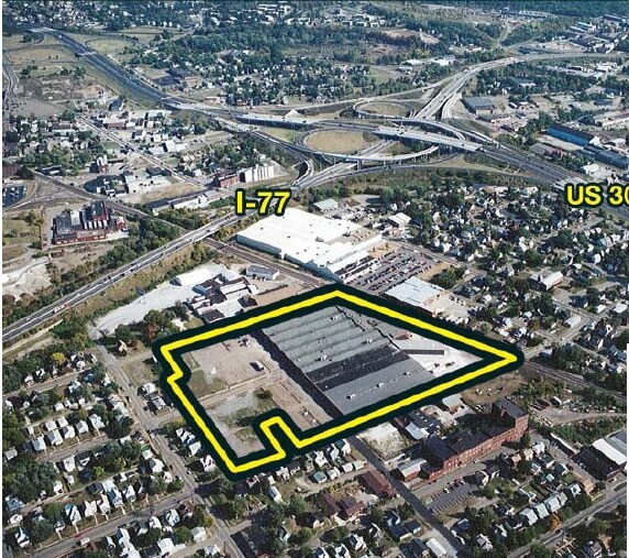 1502 12th St SW, Canton, OH à louer - Aérien - Image 3 de 14