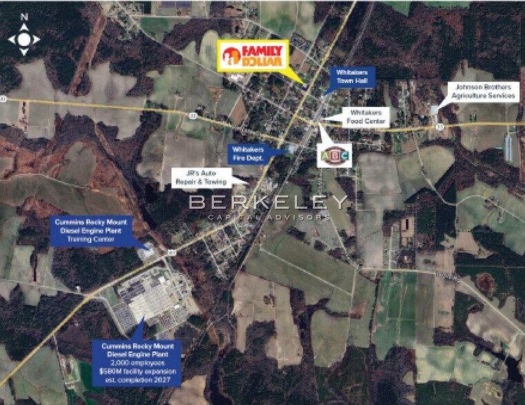 302 N White St, Whitakers, NC à vendre - Photo du bâtiment - Image 2 de 6