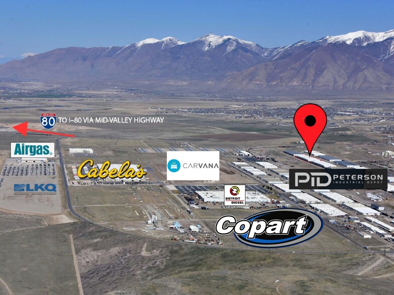 1492 W K Ave, Tooele, UT for sale - Aerial - Image 2 of 9