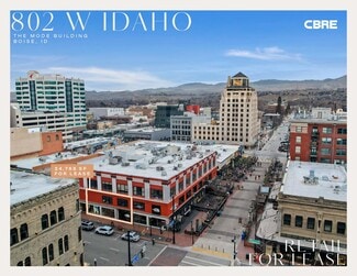 Plus de détails pour 800-802 W Idaho St, Boise, ID - Commerce de détail à louer