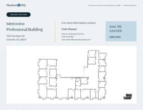 1900 Randolph Rd, Charlotte, NC for lease Site Plan- Image 1 of 2