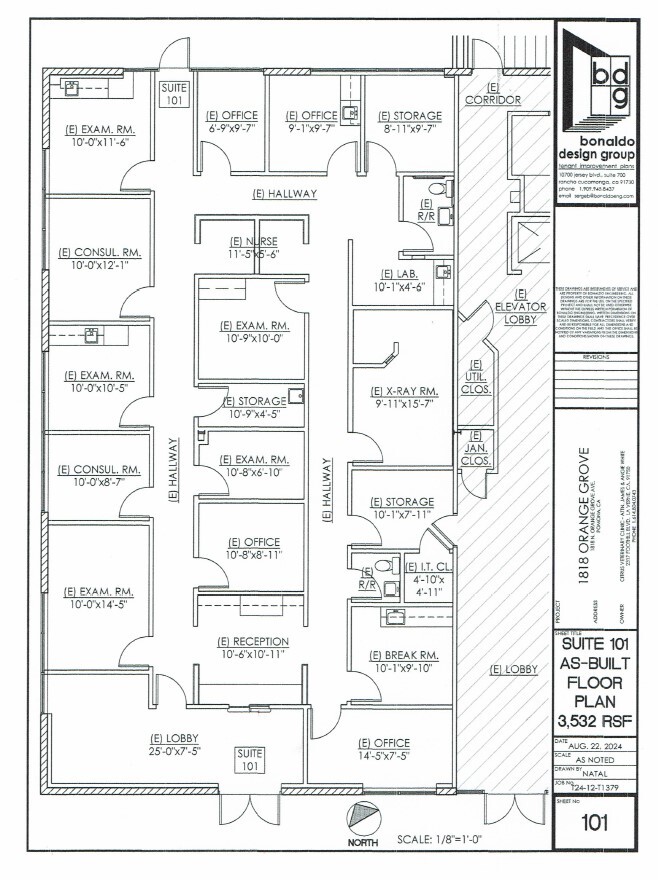 1818 N Orange Grove Ave, Pomona, CA à louer Plan d  tage- Image 1 de 2