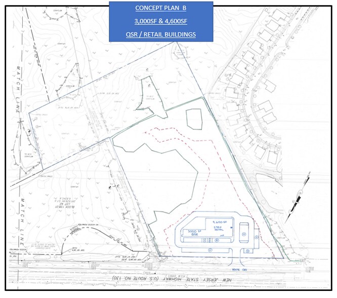 Route 130, Bordentown, NJ à louer - Photo du bâtiment - Image 2 de 4