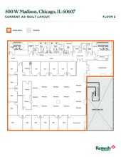 800-810 W Madison St, Chicago, IL for lease Floor Plan- Image 1 of 3