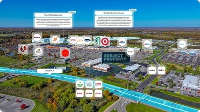 3881 NY-31, Liverpool, NY - AERIAL map view