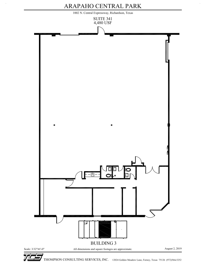 1002 N Central Expy, Richardson, TX for lease Floor Plan- Image 1 of 1