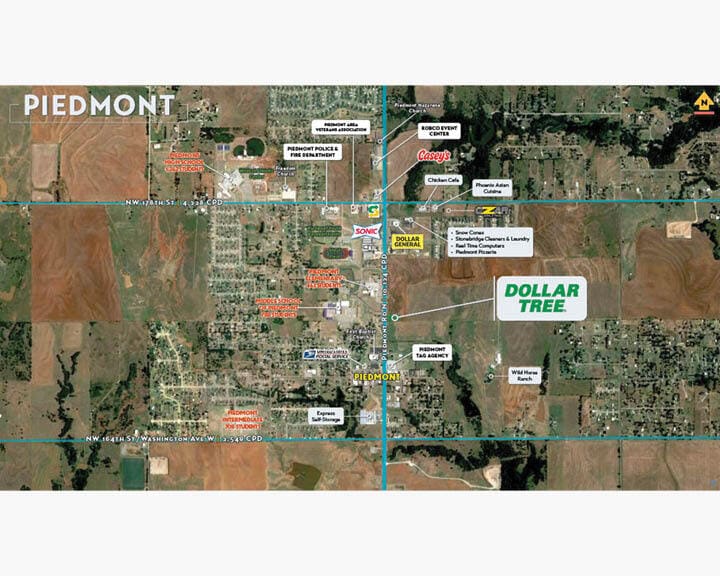 701 Piedmont N Rd, Piedmont, OK à vendre - Photo du bâtiment - Image 3 de 5