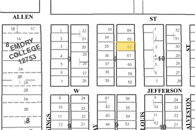 1710 St. Louis Ave, Fort Worth, TX à vendre - Plan cadastral - Image 2 de 2