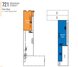 721 Brannan St, San Francisco, CA à louer Plan d  tage- Image 1 de 1