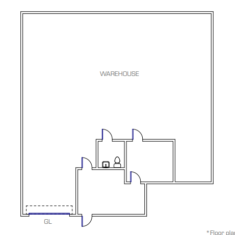 8545 Arjons Dr, San Diego, CA for lease Floor Plan- Image 1 of 1