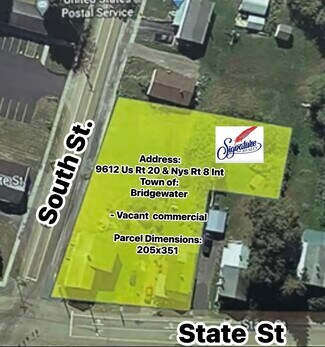 Plus de détails pour 9612 State, Bridgewater, NY - Terrain à vendre