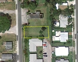 NE 1st Ave, Dania Beach, FL - AERIAL map view
