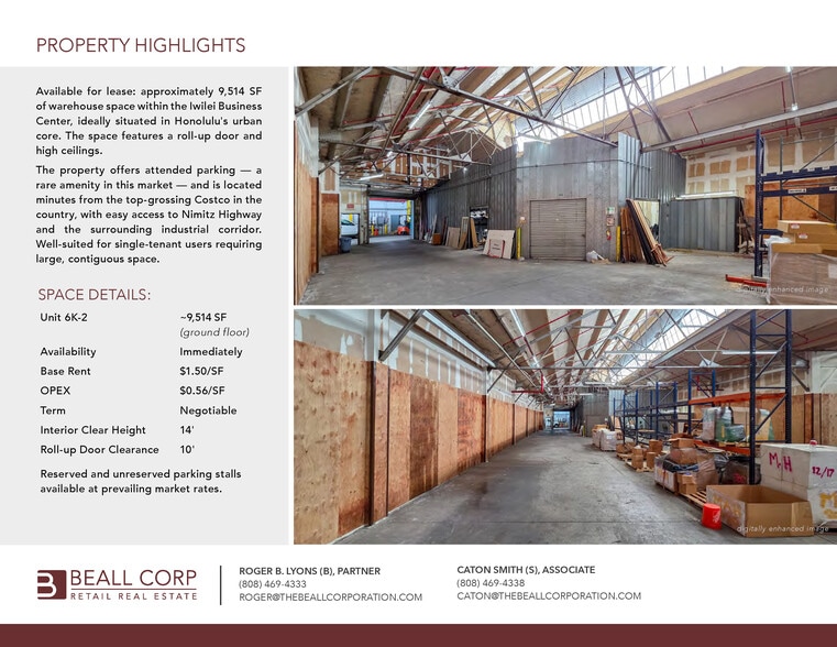 501 Sumner St, Honolulu, HI for lease - Building Photo - Image 3 of 12