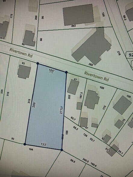 114 Rivertown Rd, Fairburn, GA à vendre - Plan cadastral - Image 2 de 2