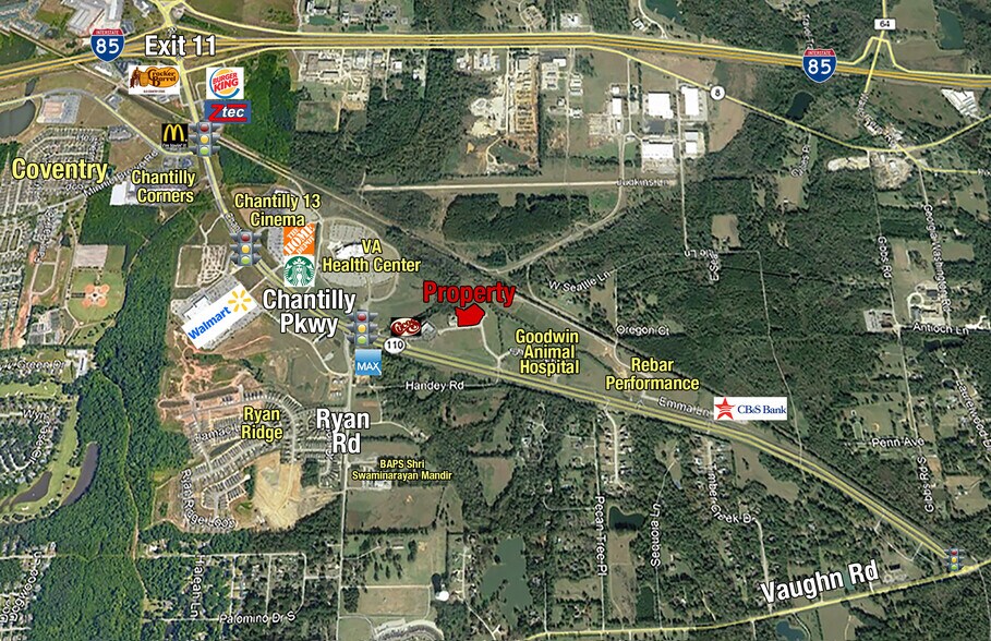 Chantilly Pkwy Place, Pike Road, AL à vendre - Aérien - Image 2 de 4